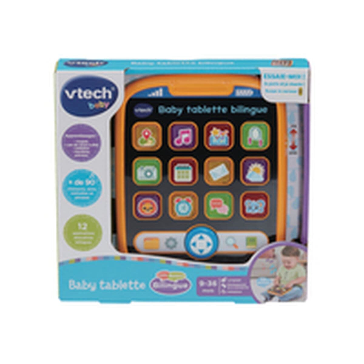 Interaktiv läsplatta för småbarn Vtech Baby (1 antal) - Image 6