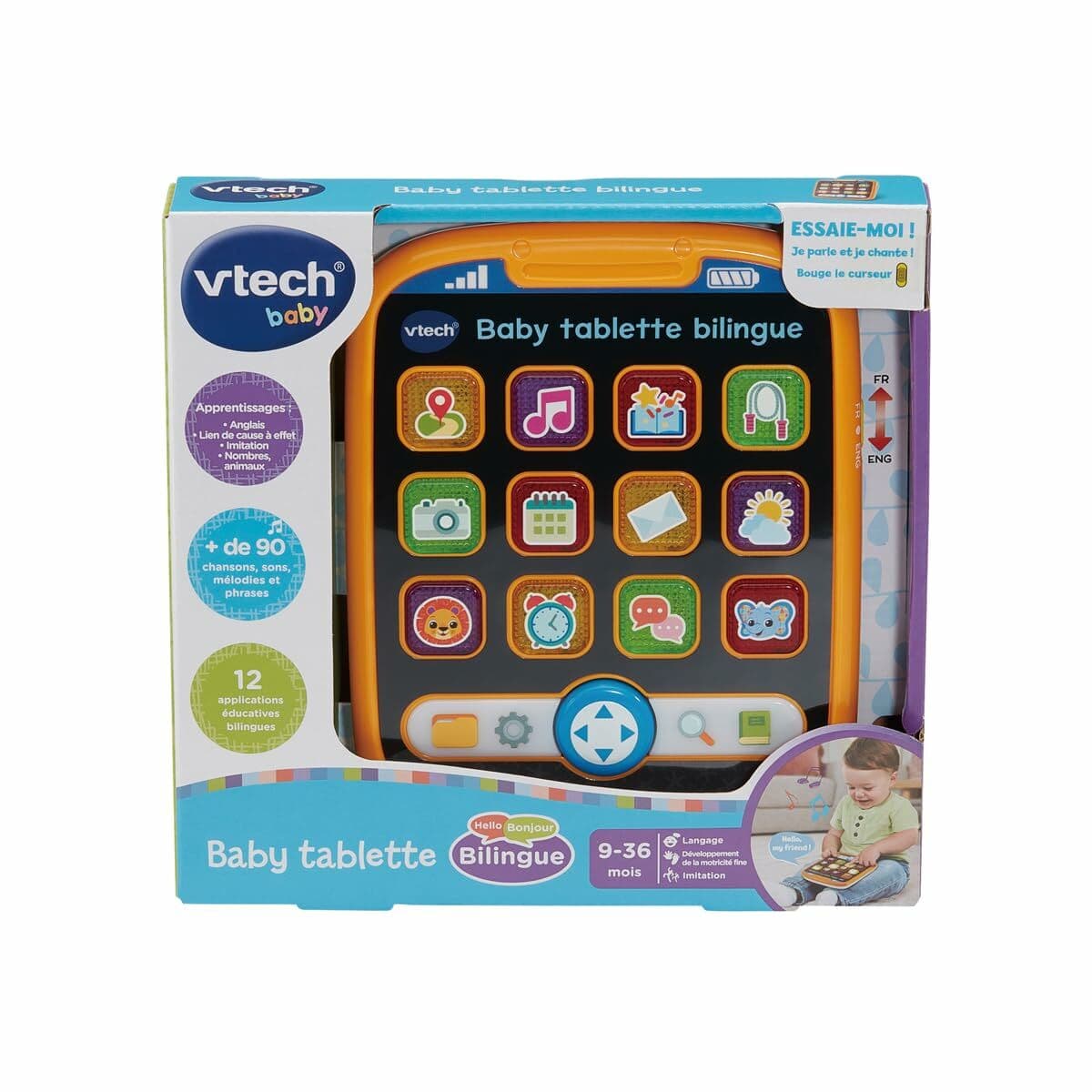 Interaktiv läsplatta för småbarn Vtech Baby (1 antal) - Image 16