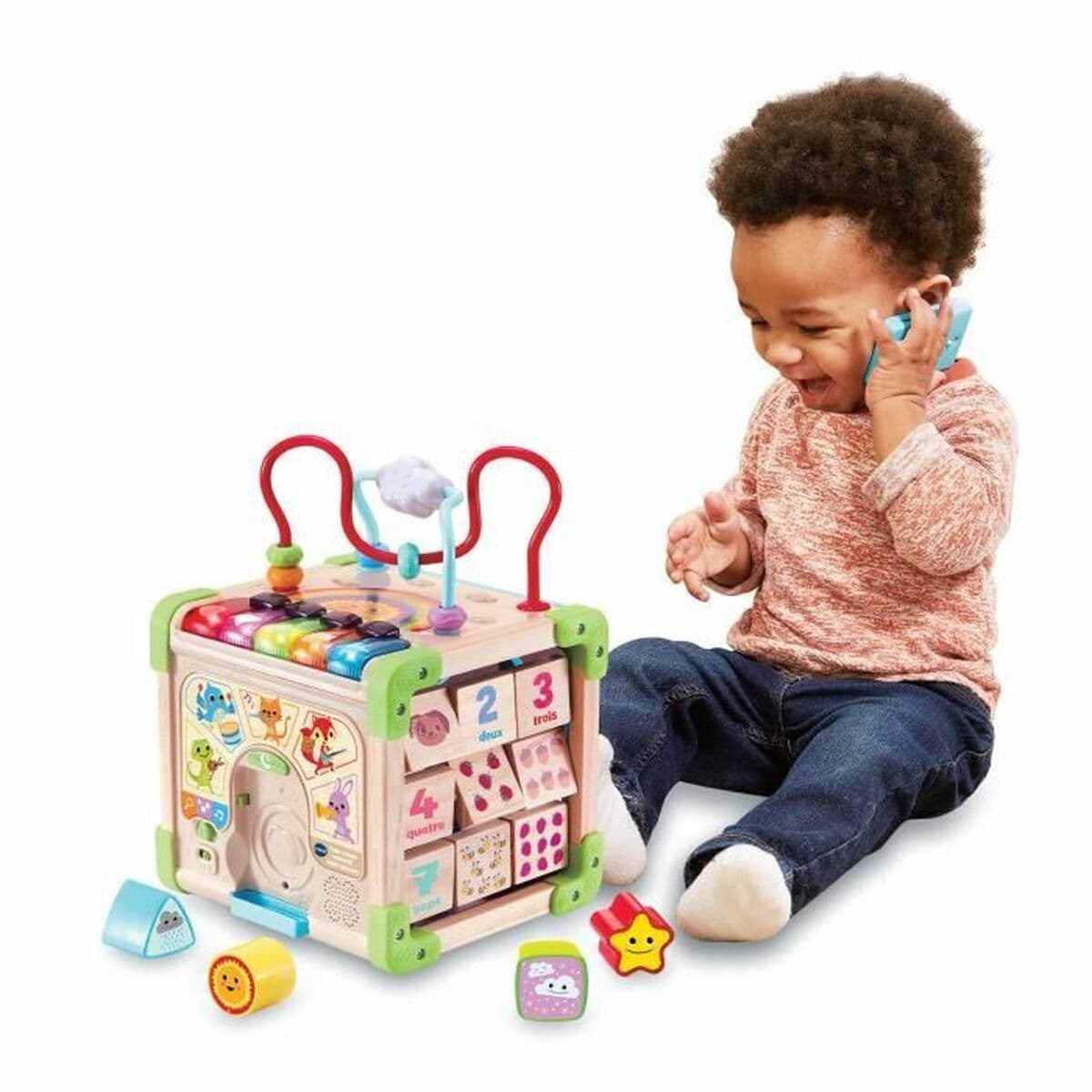 Centro di attività Vtech Baby 80-617105 Marrone Multicolore - Image 6