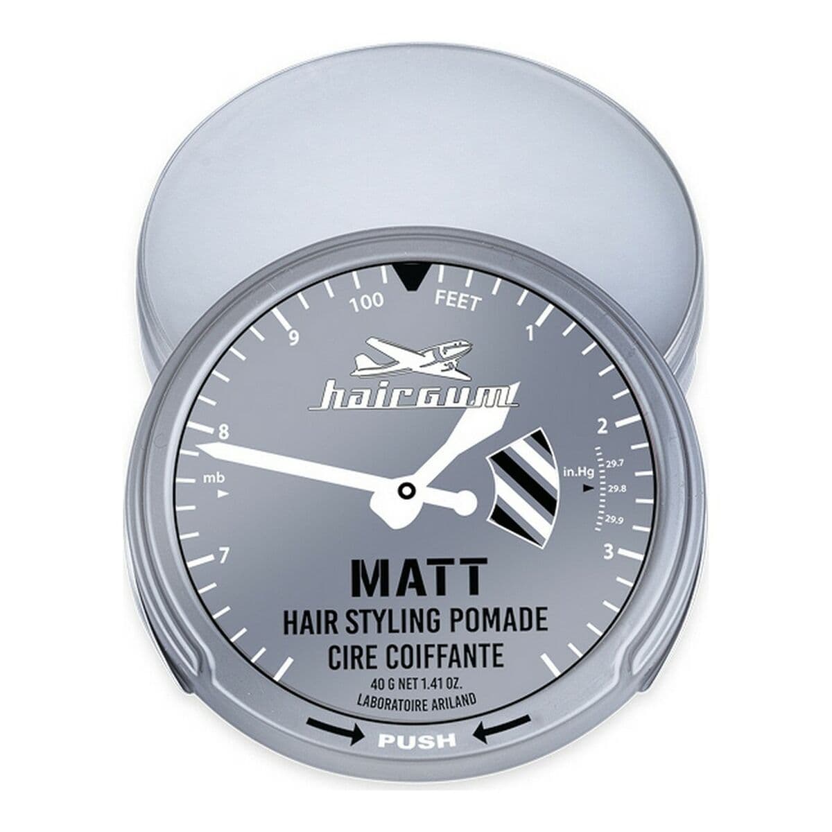 Lengvos fiksacijos vaškas Hairgum Matt 40 g - Image 2
