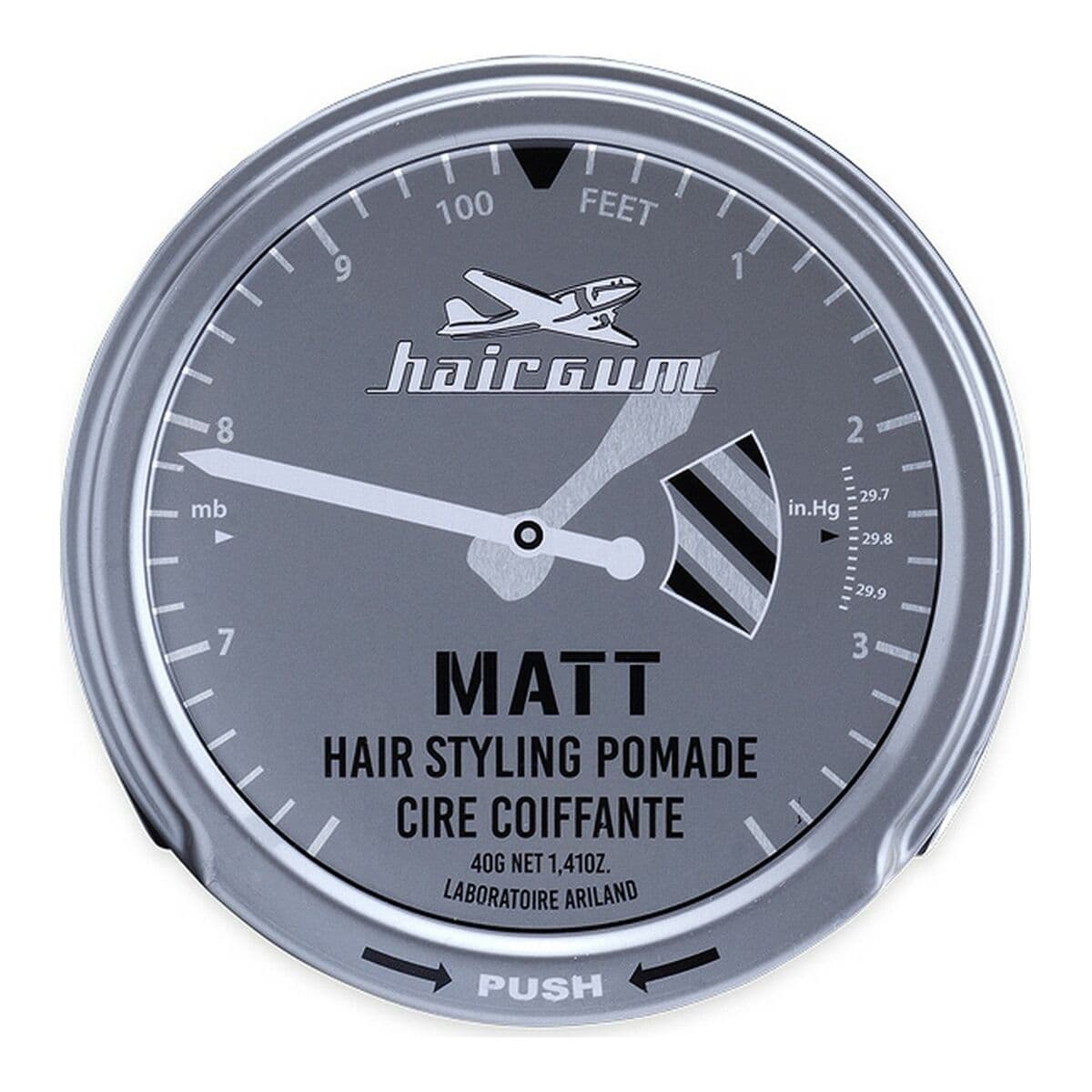 Lengvos fiksacijos vaškas Hairgum Matt 40 g - Image 3