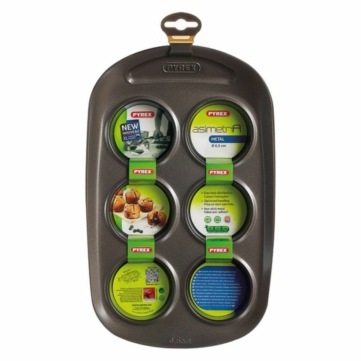 Muffinsbricka Pyrex Brun - Image 8