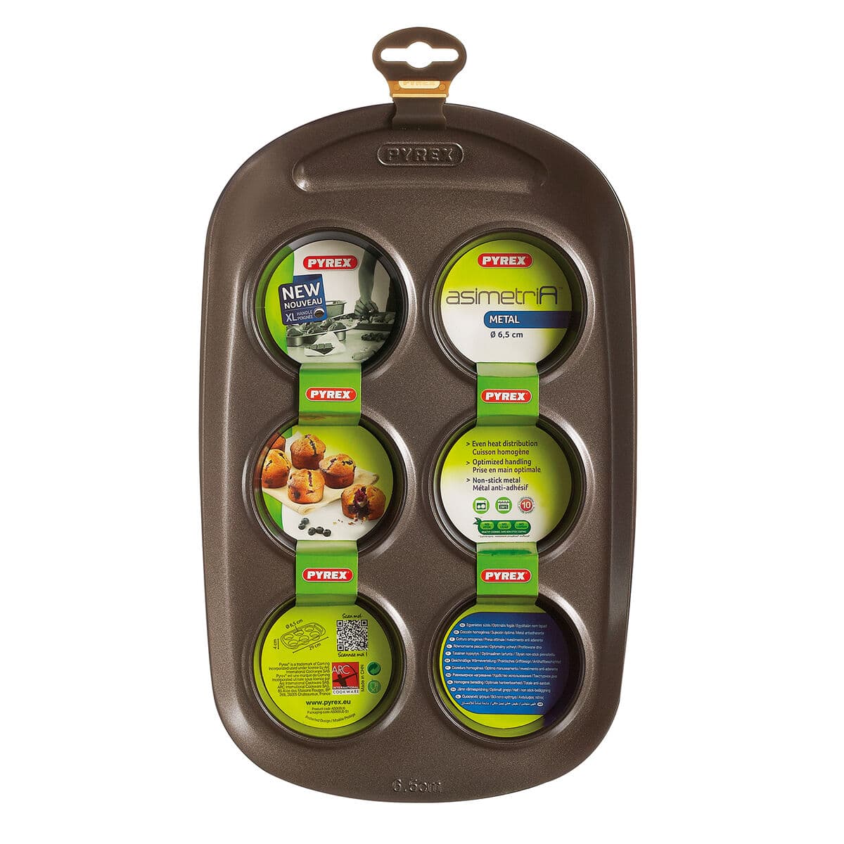 Muffinsbricka Pyrex Brun - Image 20