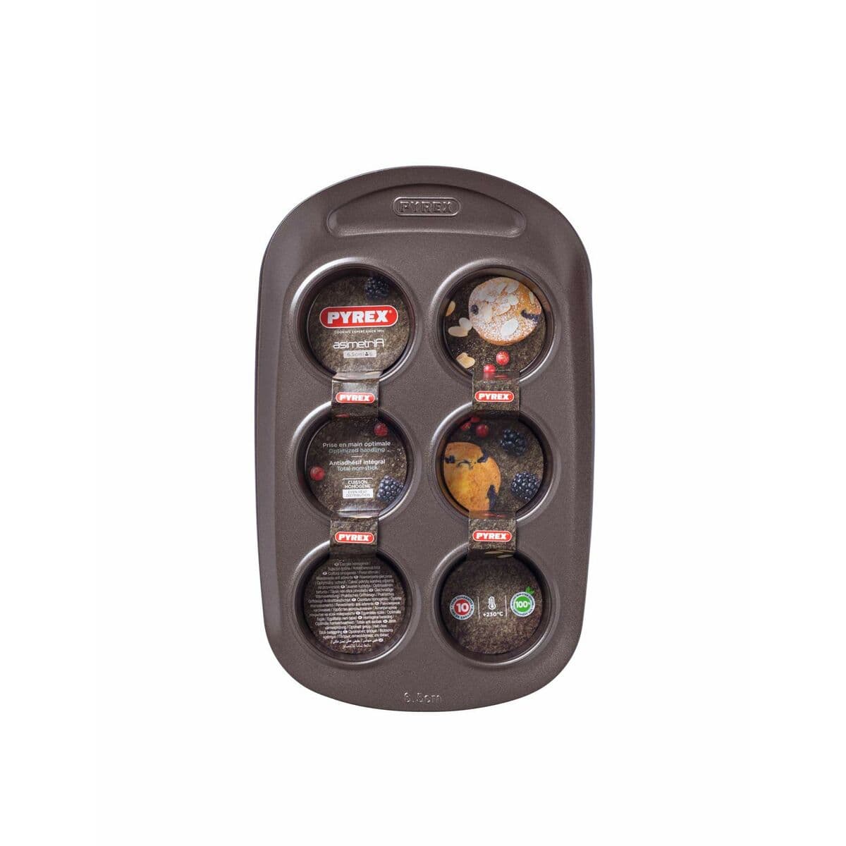 Muffinsbricka Pyrex Brun - Image 10