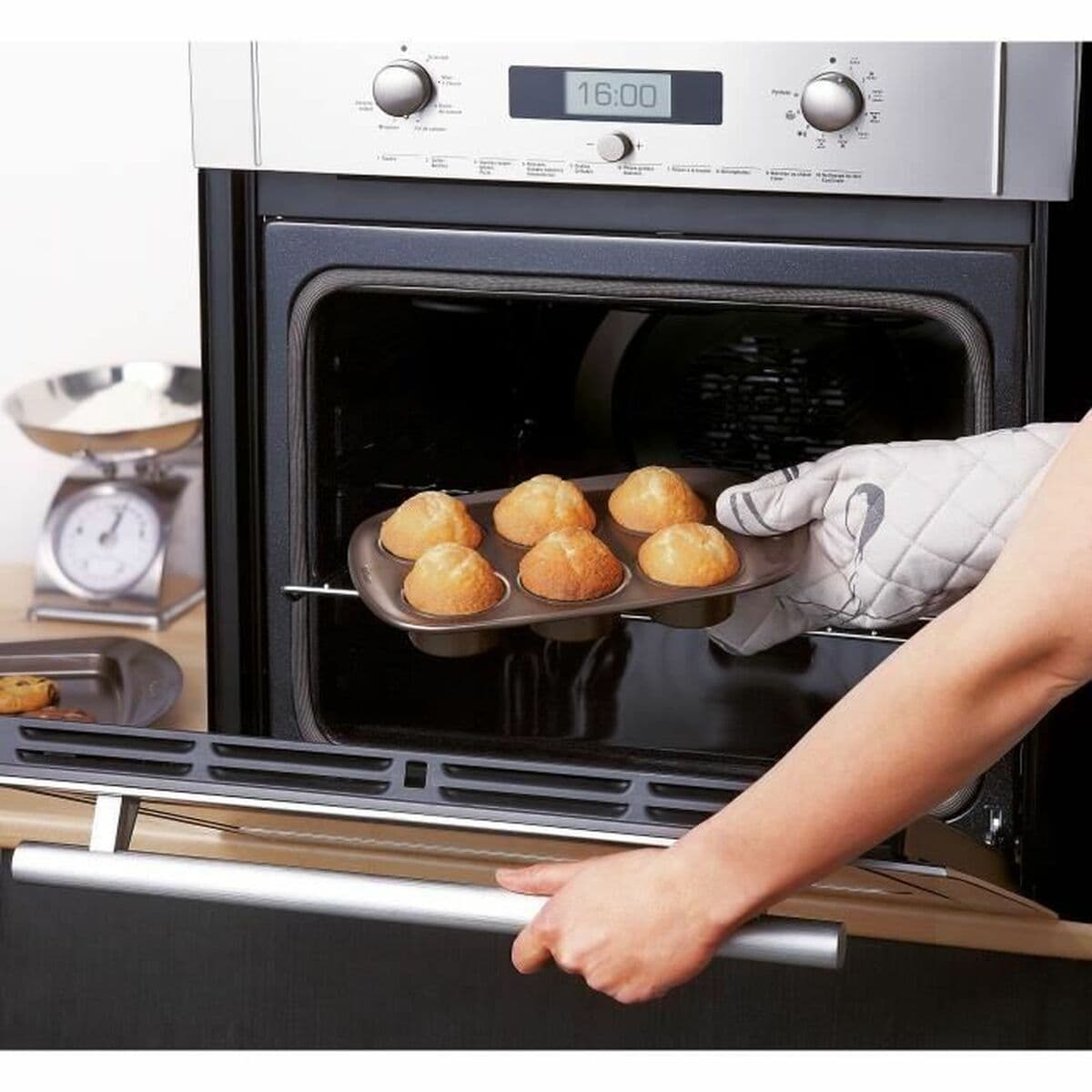 Muffinsbricka Pyrex Brun - Image 6