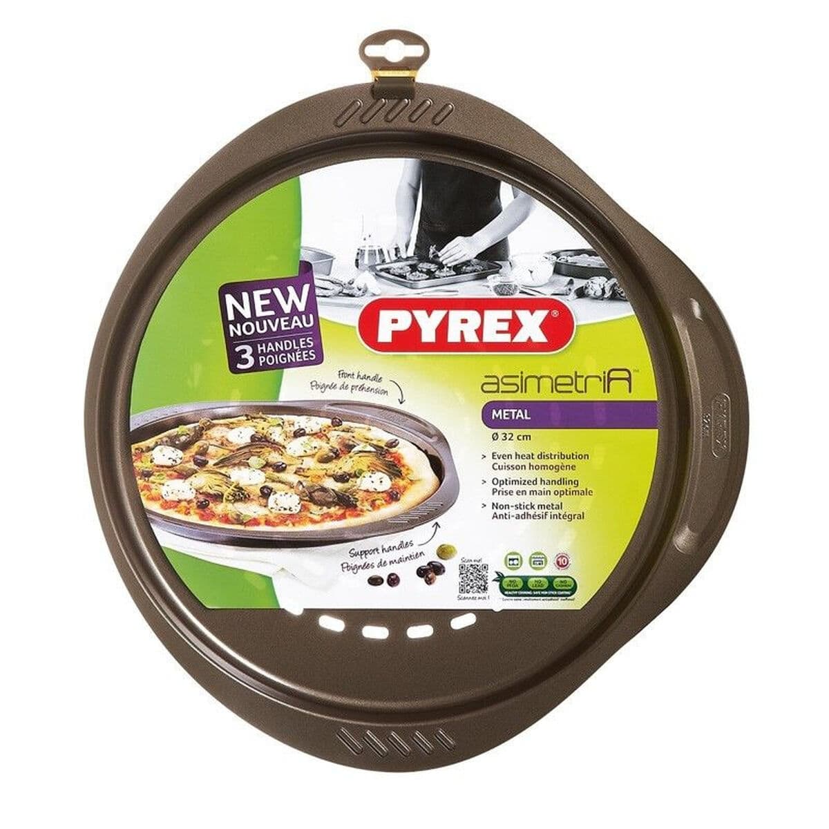 Picos forma Pyrex Ruda Juoda Metalinis - Image 3