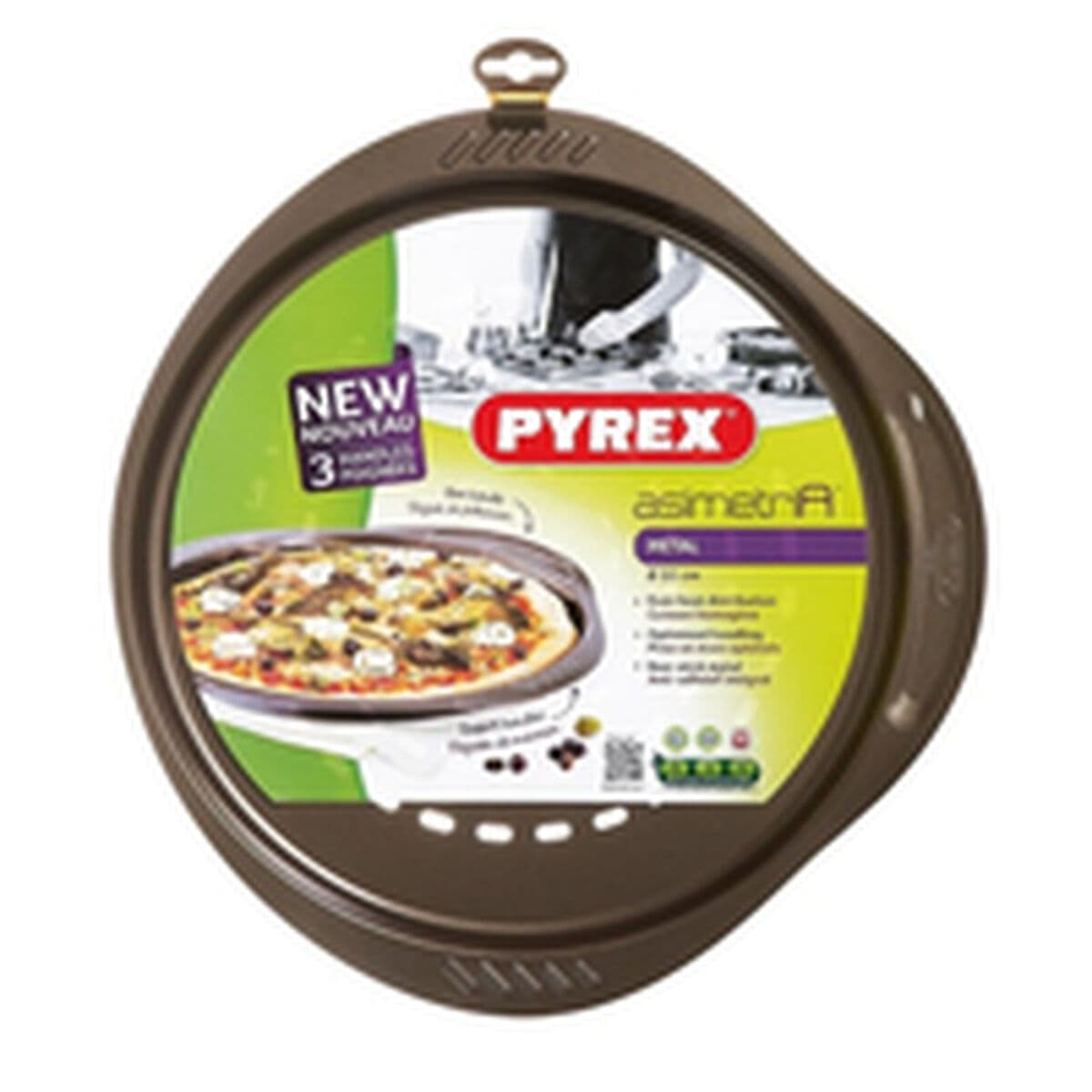 Picos forma Pyrex Ruda Juoda Metalinis - Image 4