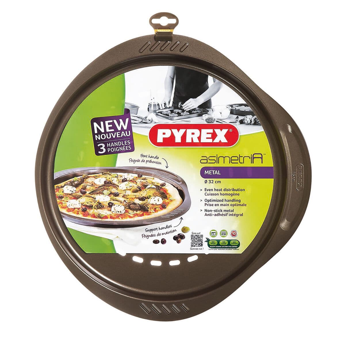 Picos forma Pyrex Ruda Juoda Metalinis - Image 10