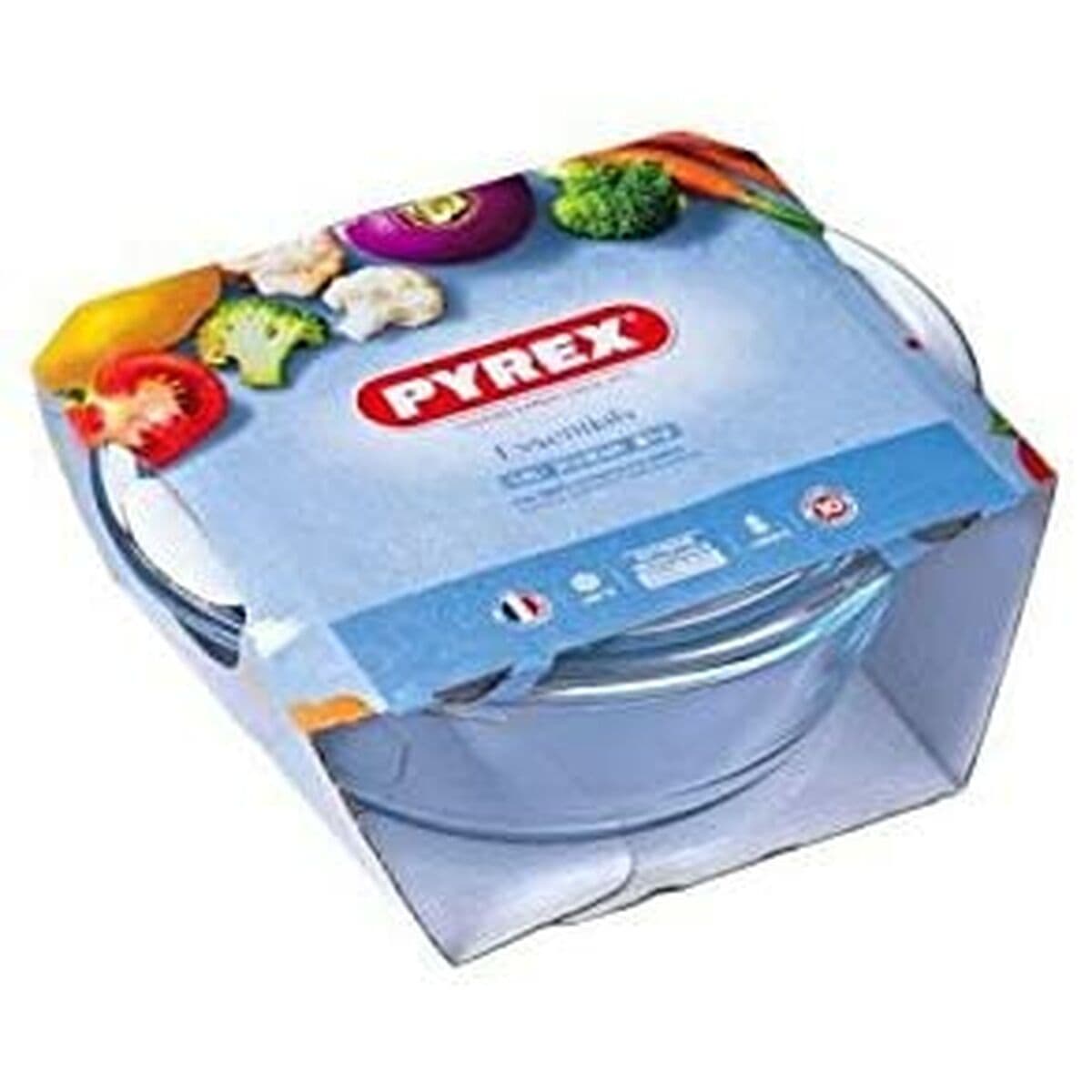 Caserolă Cu Capac Pyrex 1,4 L 18 x 9 x 21 cm Alb Transparent Sticlă - Image 10