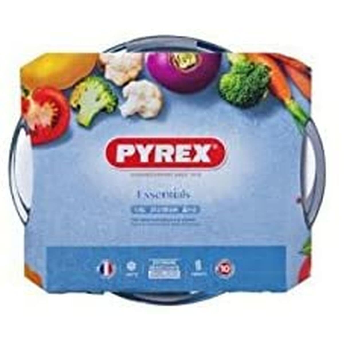 Caserolă Cu Capac Pyrex 1,4 L 18 x 9 x 21 cm Alb Transparent Sticlă - Image 11