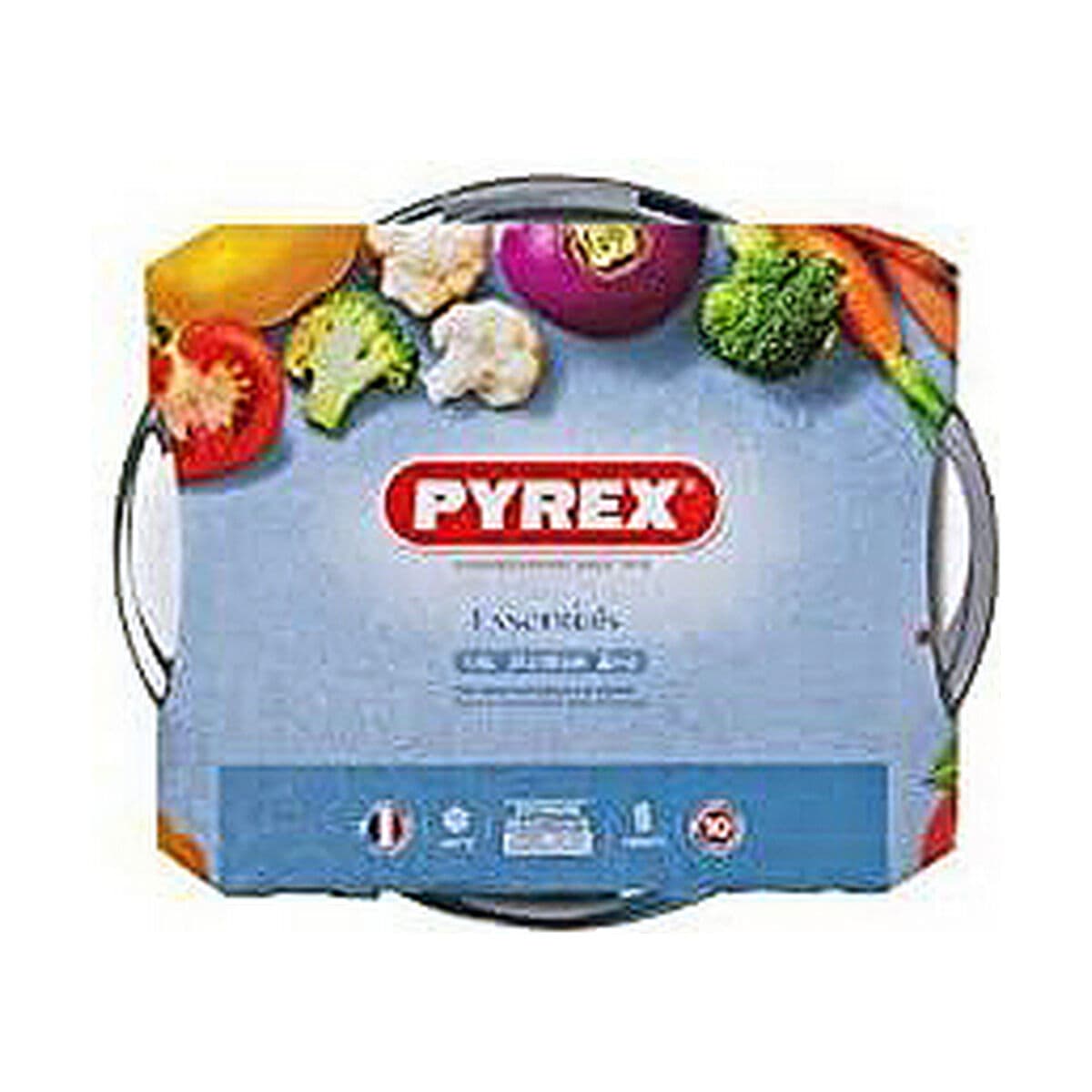 Caserolă Cu Capac Pyrex 1,4 L 18 x 9 x 21 cm Alb Transparent Sticlă - Image 8