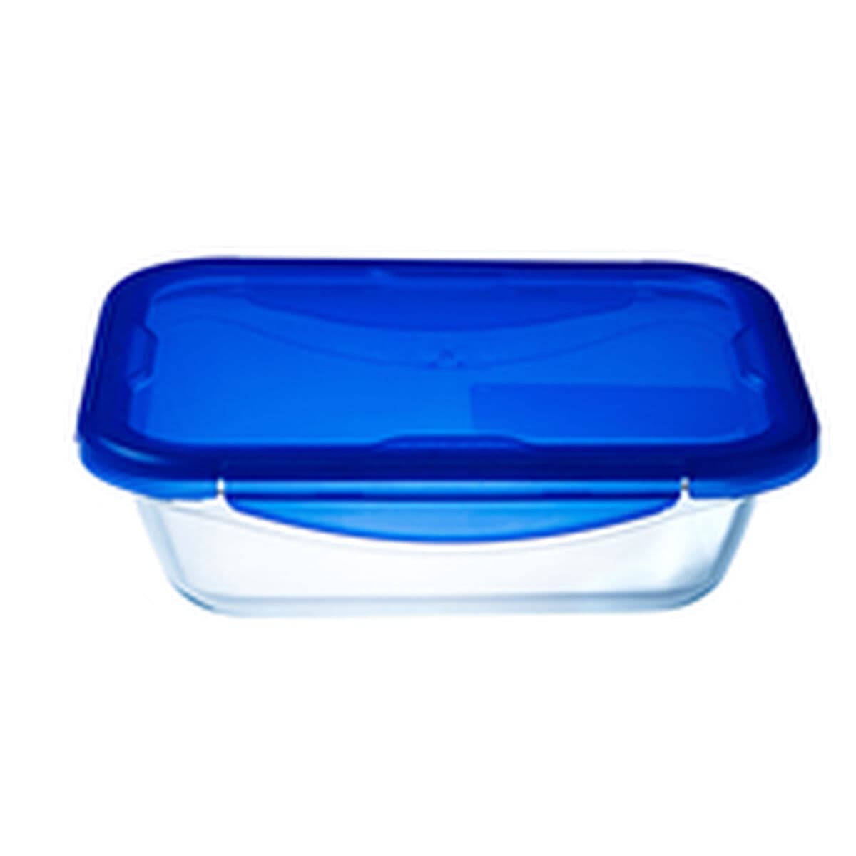 Recipiente Conservador de Alimentos Pyrex Azul Transparente Rectangular - Image 2