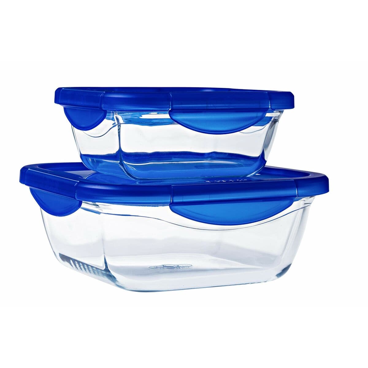 Lebensmittelbehälter Pyrex Blau Durchsichtig 800 ml (2 Stück) - Image 4