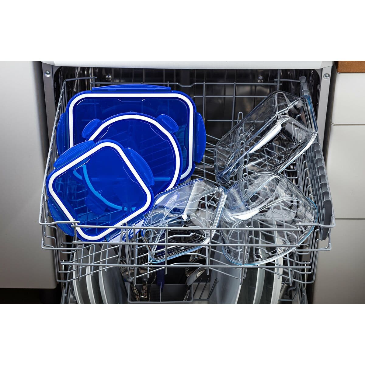 Lebensmittelbehälter Pyrex Blau Durchsichtig 800 ml (2 Stück) - Image 11