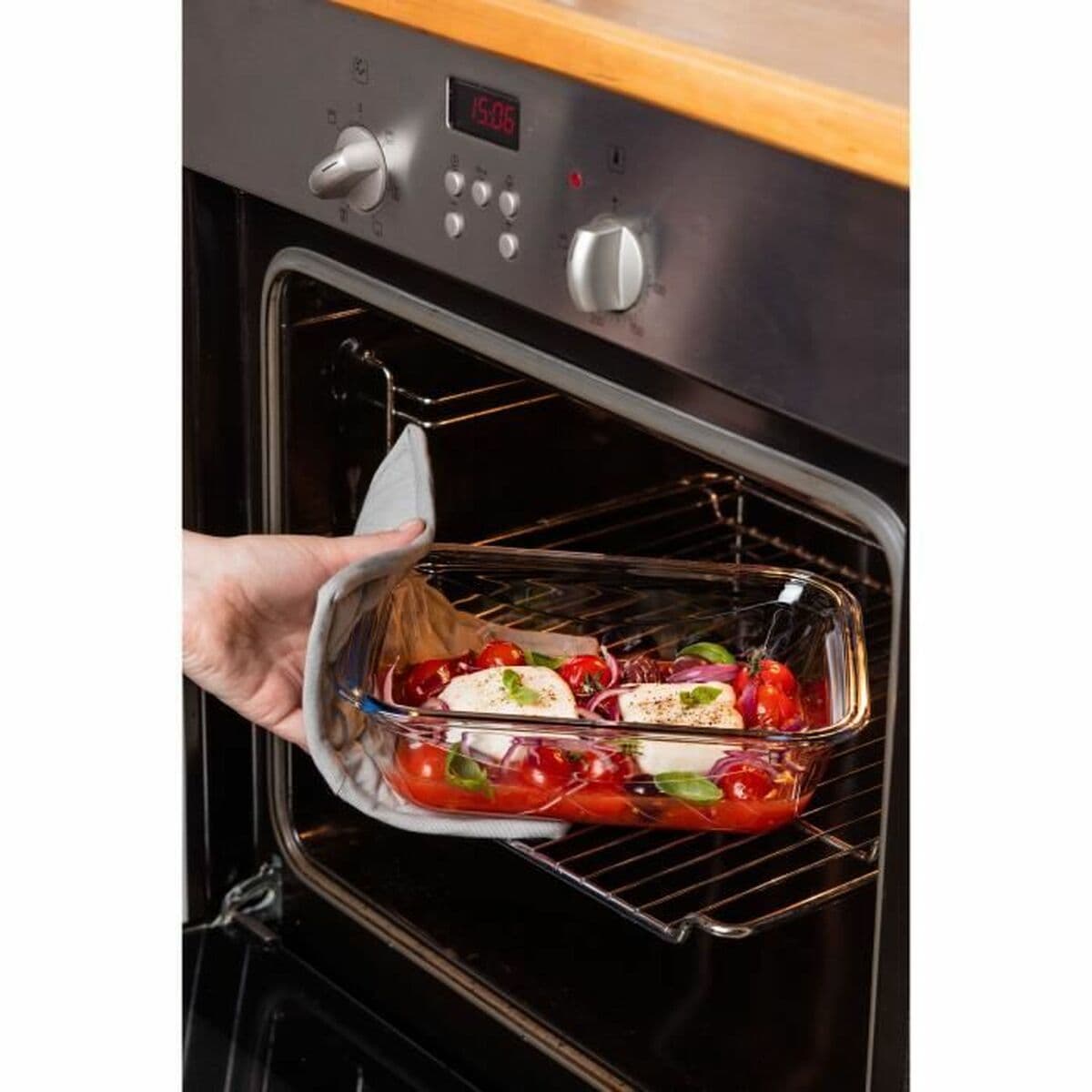 Lunchlådor, set Pyrex Cook & Go Blå Transparent - Image 7