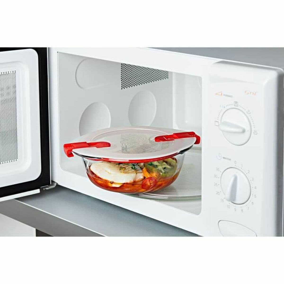 Lebensmittelbehälter Pyrex Cook & Heat 1,1 L Durchsichtig 3 Stücke - Image 5