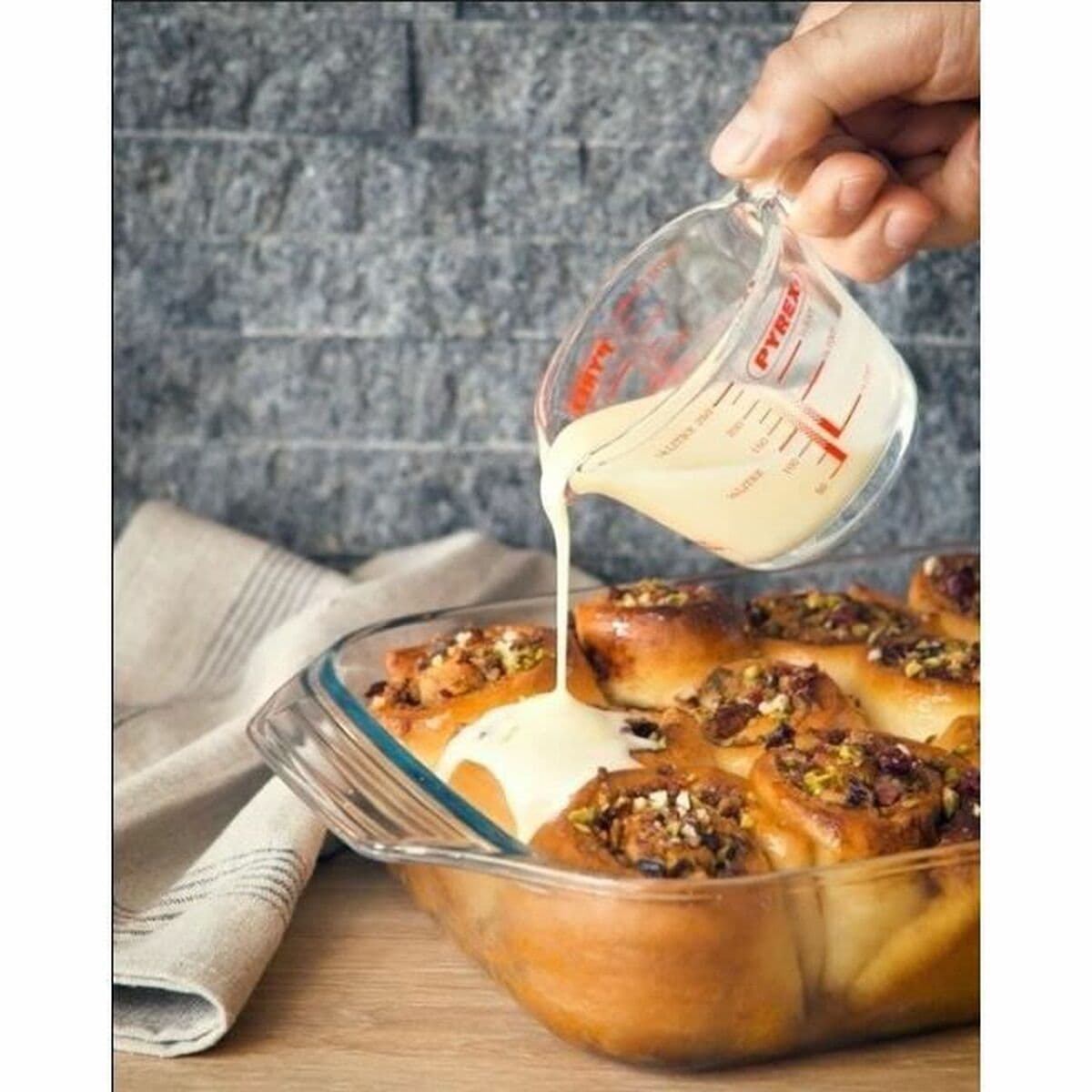 Set of Oven Dishes Pyrex Transparent 3 Pieces - Image 3