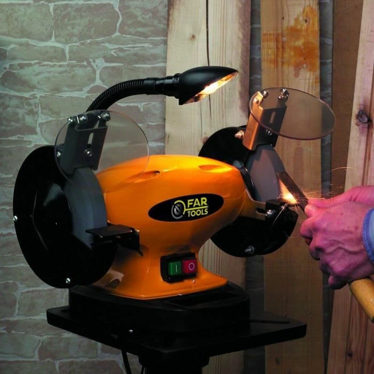 Bench grinder Fartools BG 150B 150 mm 400 W Double - Image 2