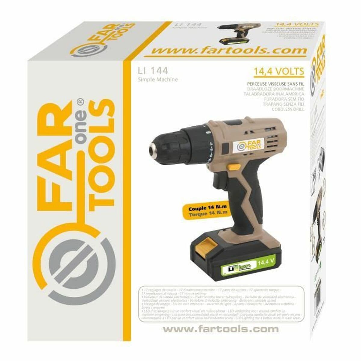 Electric screwdriver Fartools ONE Cordless Drill LI 144 - Image 2