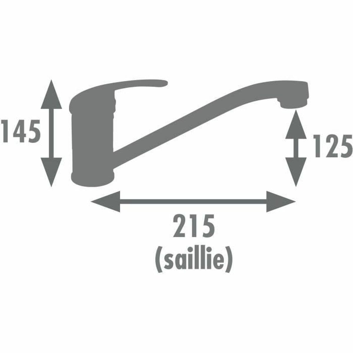 Kitchen Tap Rousseau ATHENA Metall - Image 2