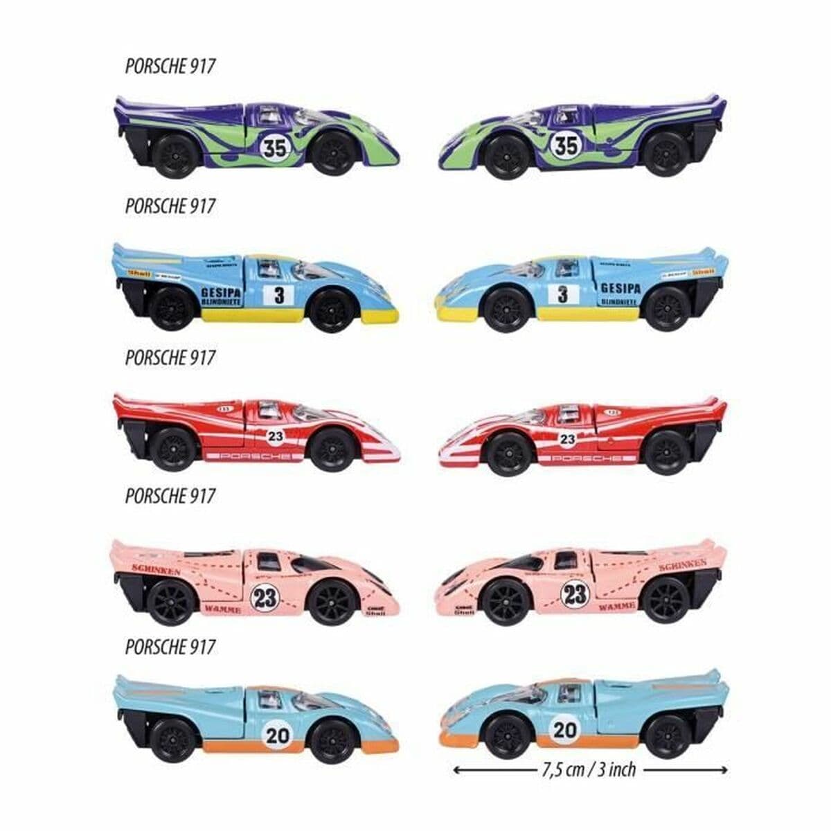 Automobil Majorette Porsche 917 giftpack - Image 2