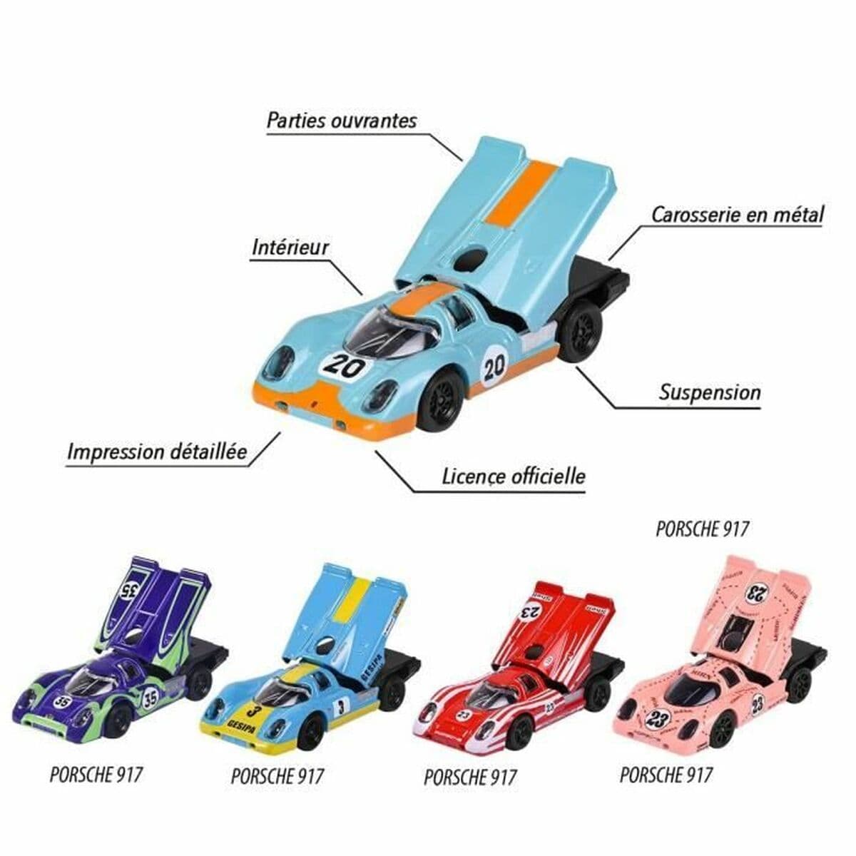 Automobil Majorette Porsche 917 giftpack - Image 4