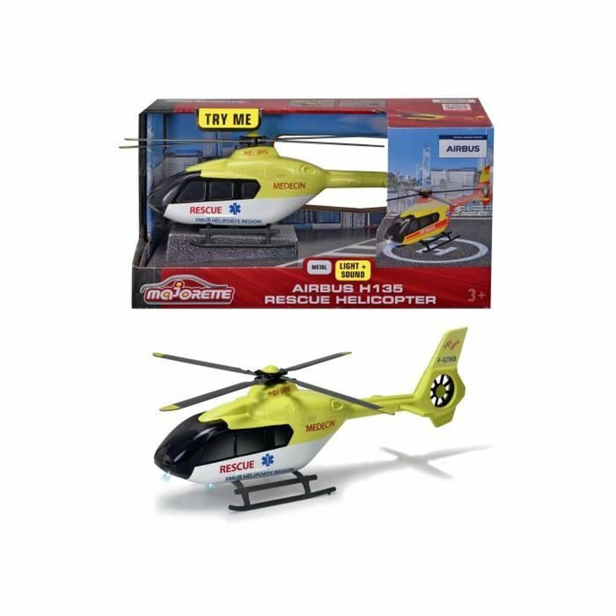 helikopter Majorette Airbus H135 Rescue Helicopter
