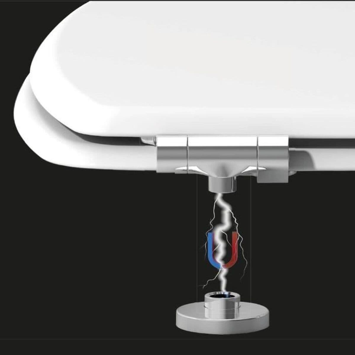 Toilettenabdeckung Gelco Weiß 38 X 48 X 7 CM - Image 4