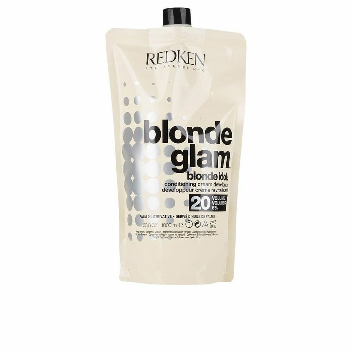 Emulsión Reveladora de Color Redken Blonde Idol 1 L 20 Vol. 6 %