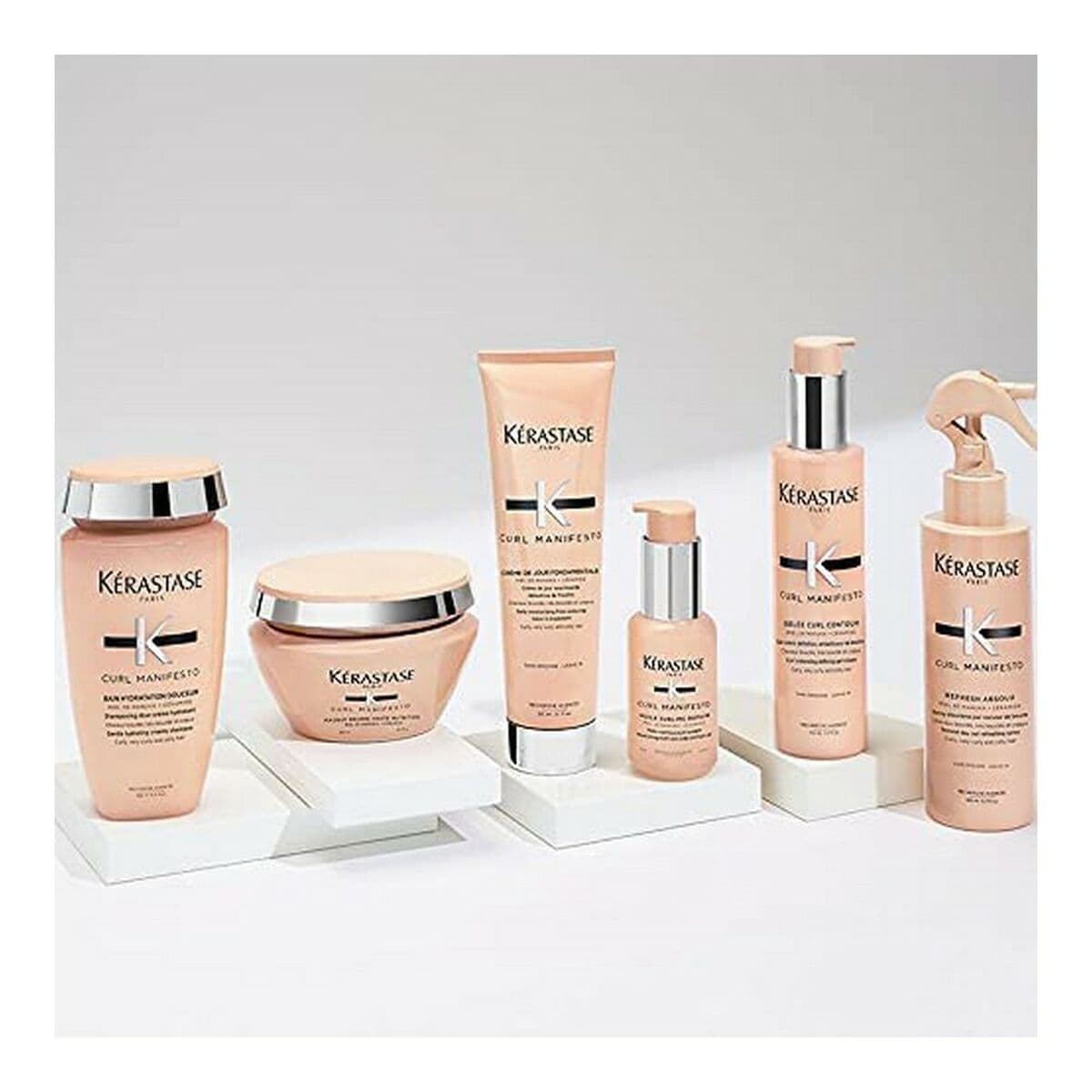 Névoa Capilar Kerastase Krastase Caracóis marcados e definidos Condicionador Manteiga de Karité 190 ml - Image 3