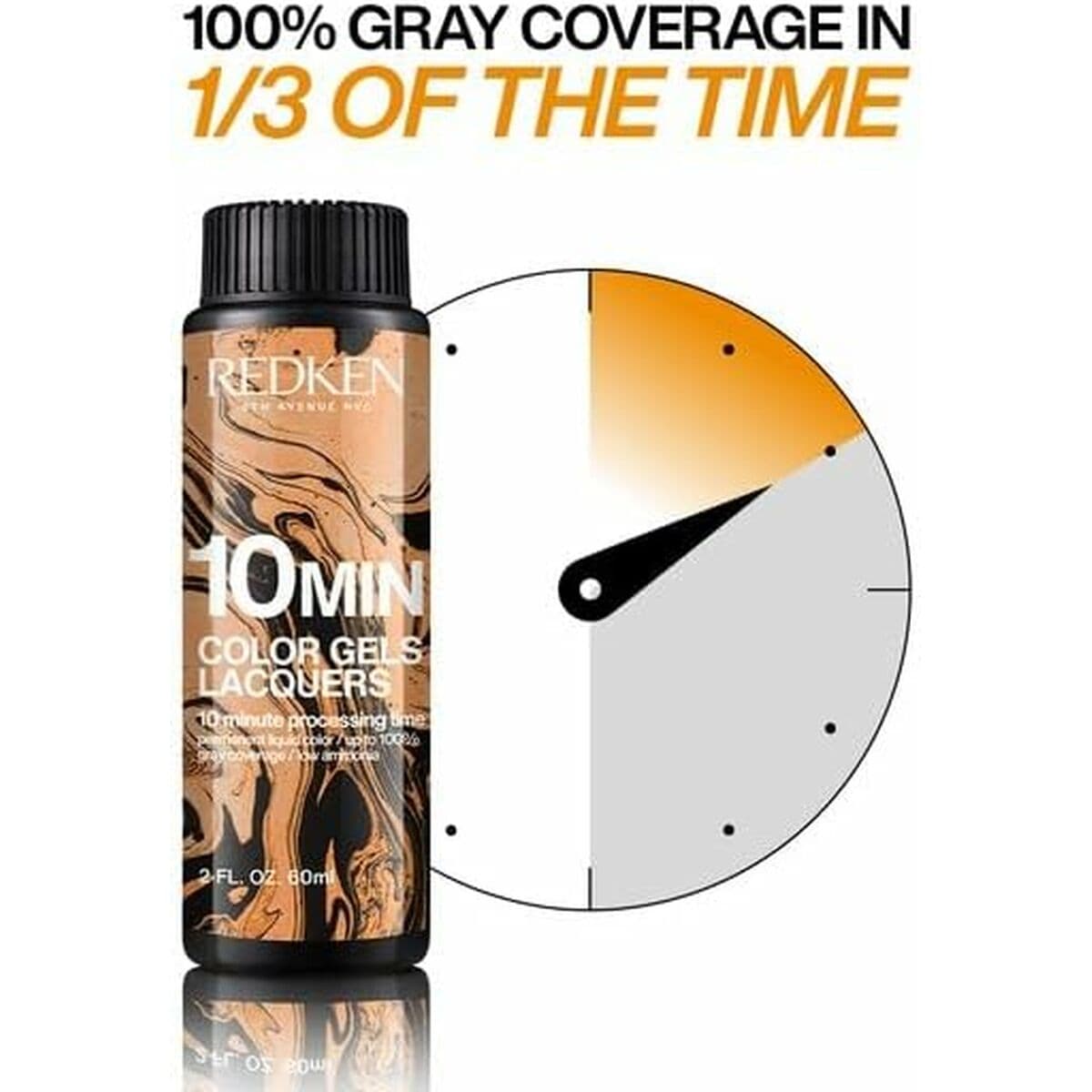 Tintura Permanente Redken Color Gels Lacquers Minutos Nº 6ABN-6.19 3 x 60 ml - Image 2