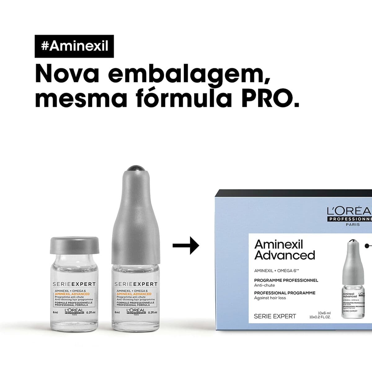 Fiole Anti-cădere L'Oreal Professionnel Paris AMINEXIL ADVANCED - Image 3