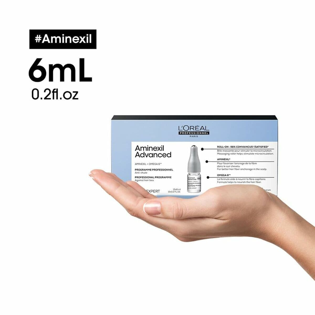 Ampoules antichute de cheveux L'Oreal Professionnel Paris AMINEXIL ADVANCED - Image 5