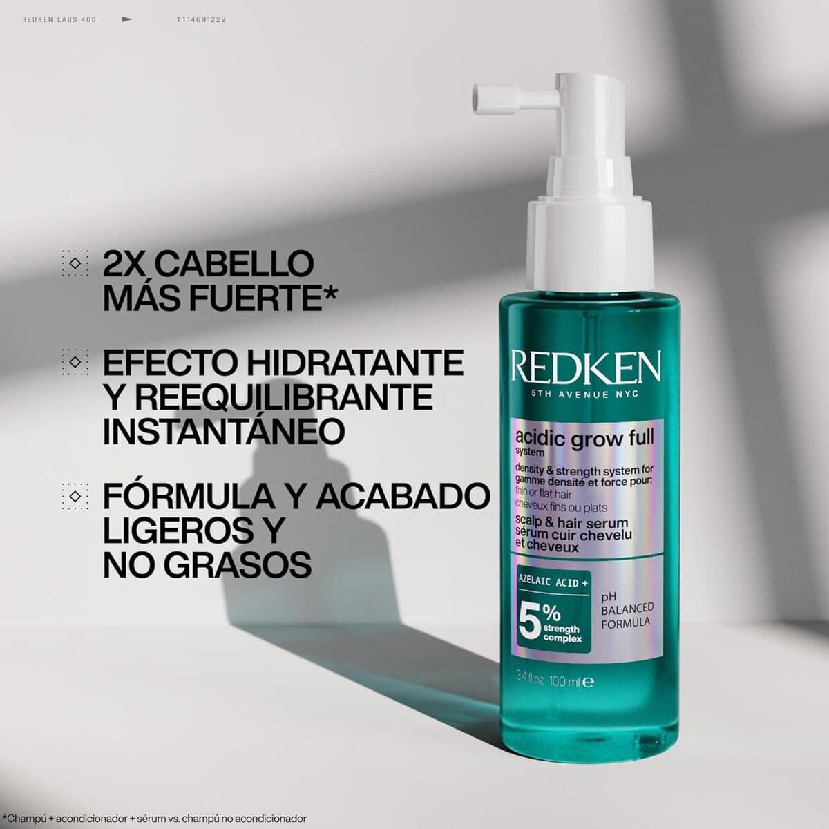 Serum Capilar Redken ACIDIC GROW FULL SYSTEM - Image 2