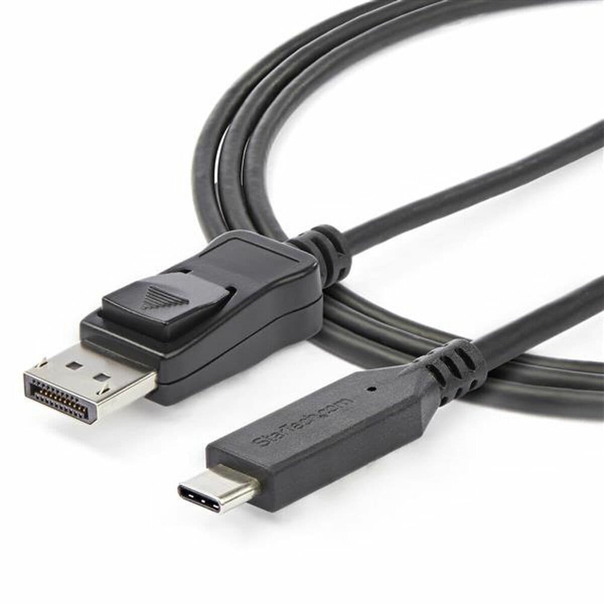 USB C till DisplayPort Adapter Startech CDP2DP146B 1,8 m Svart - Image 2
