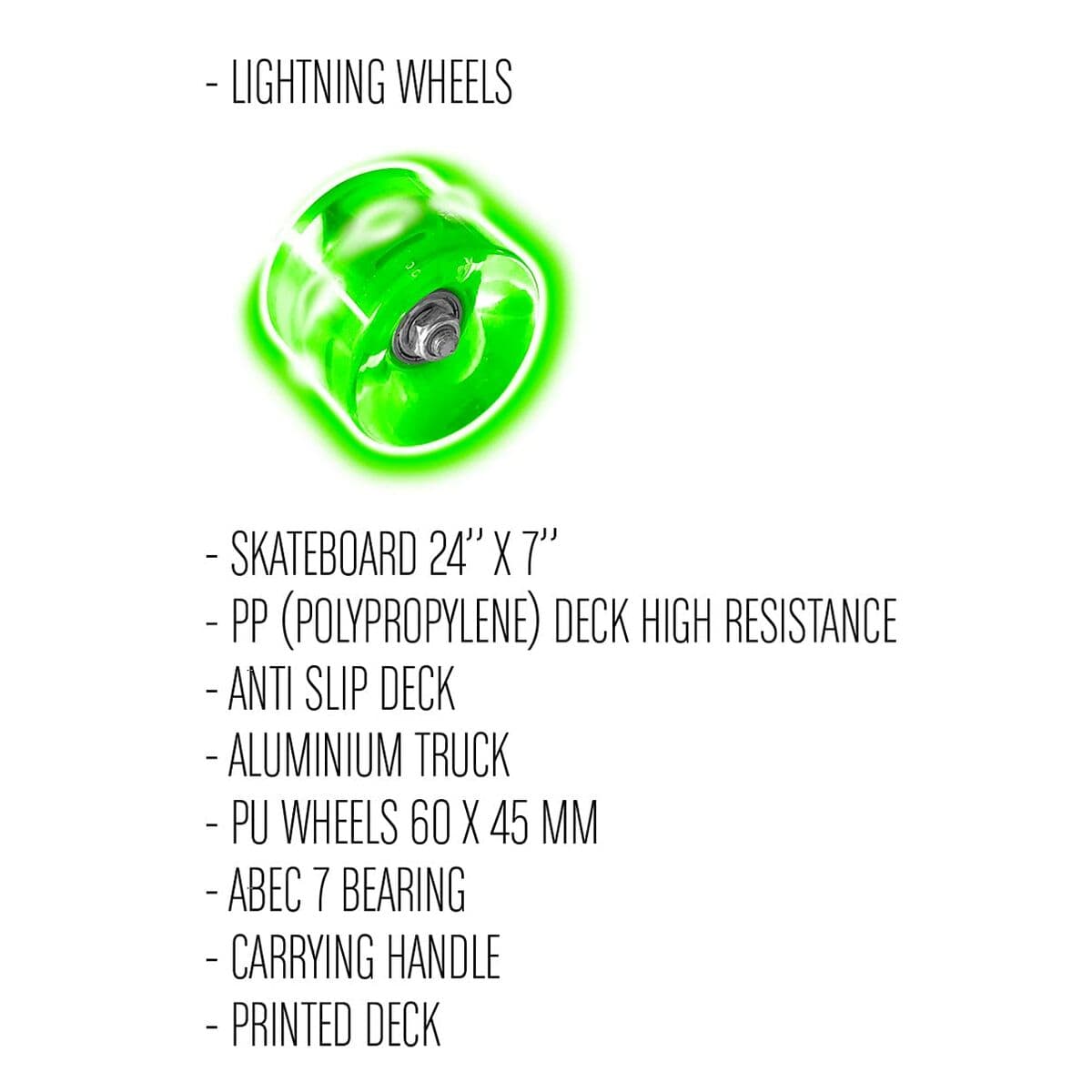 Skateboard Stamp grün - Image 5