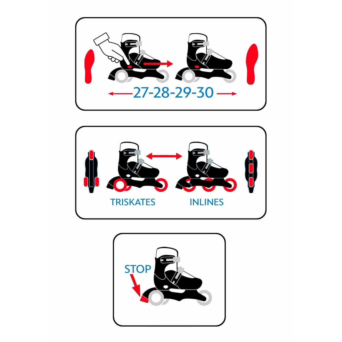 Roller The Paw Patrol Blau Rot - Image 5