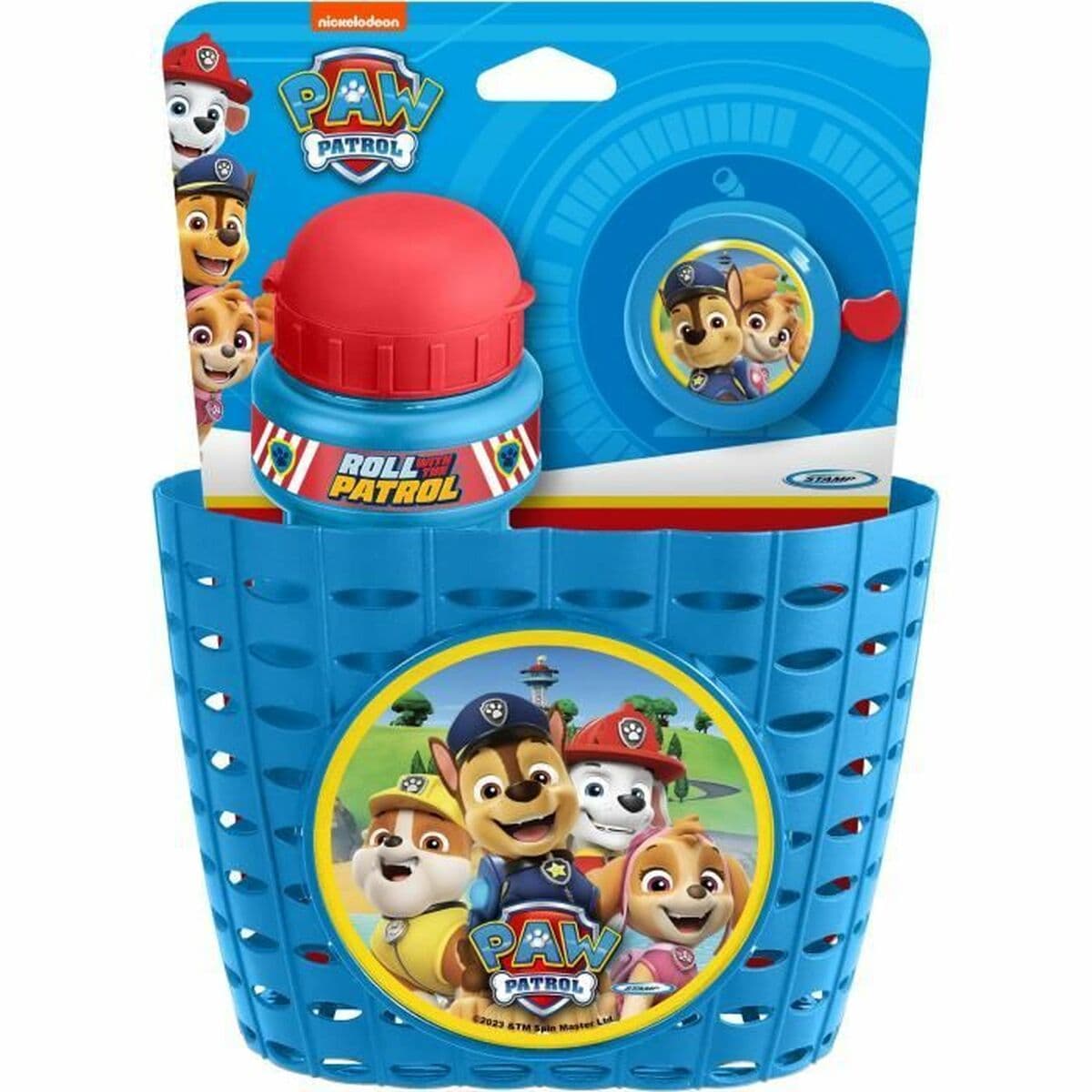 Set de accesorios The Paw Patrol Bicicleta Infantil Azul Rojo 3 Piezas - Image 2