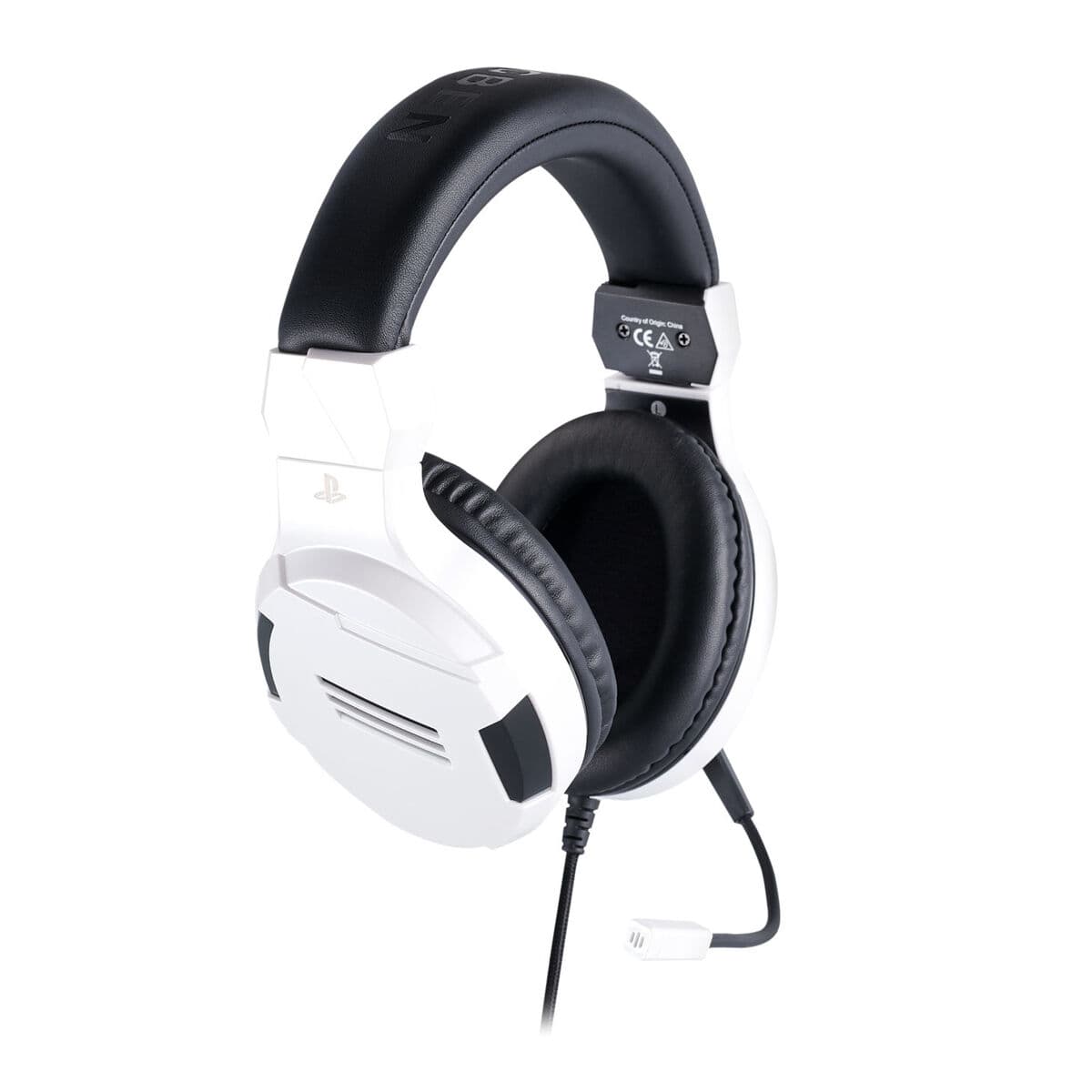 Auriculares con Micrófono Gaming Big Ben Interactive PS4OFHEADSETV3WHITE Blanco Negro/Blanco - Image 2