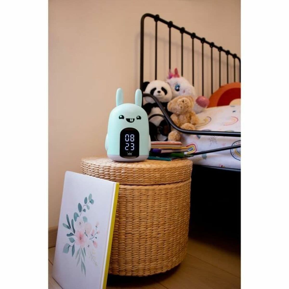 Reloj Despertador Bigben Turquesa Conejo - Image 5