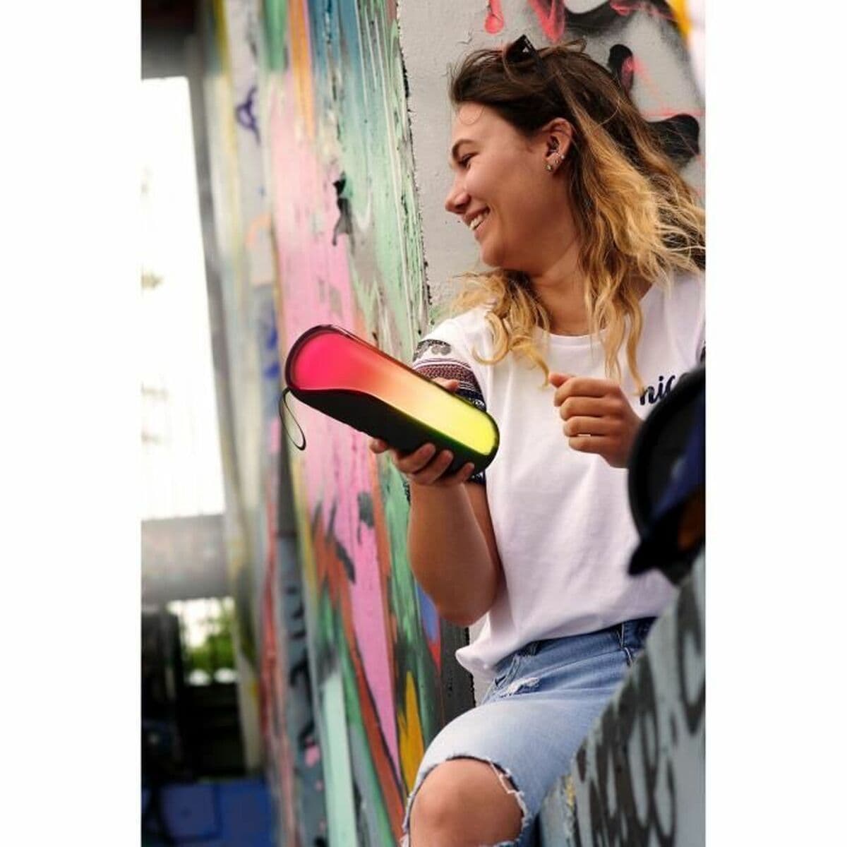 Tragbare Lautsprecher Bigben Schwarz - Image 6