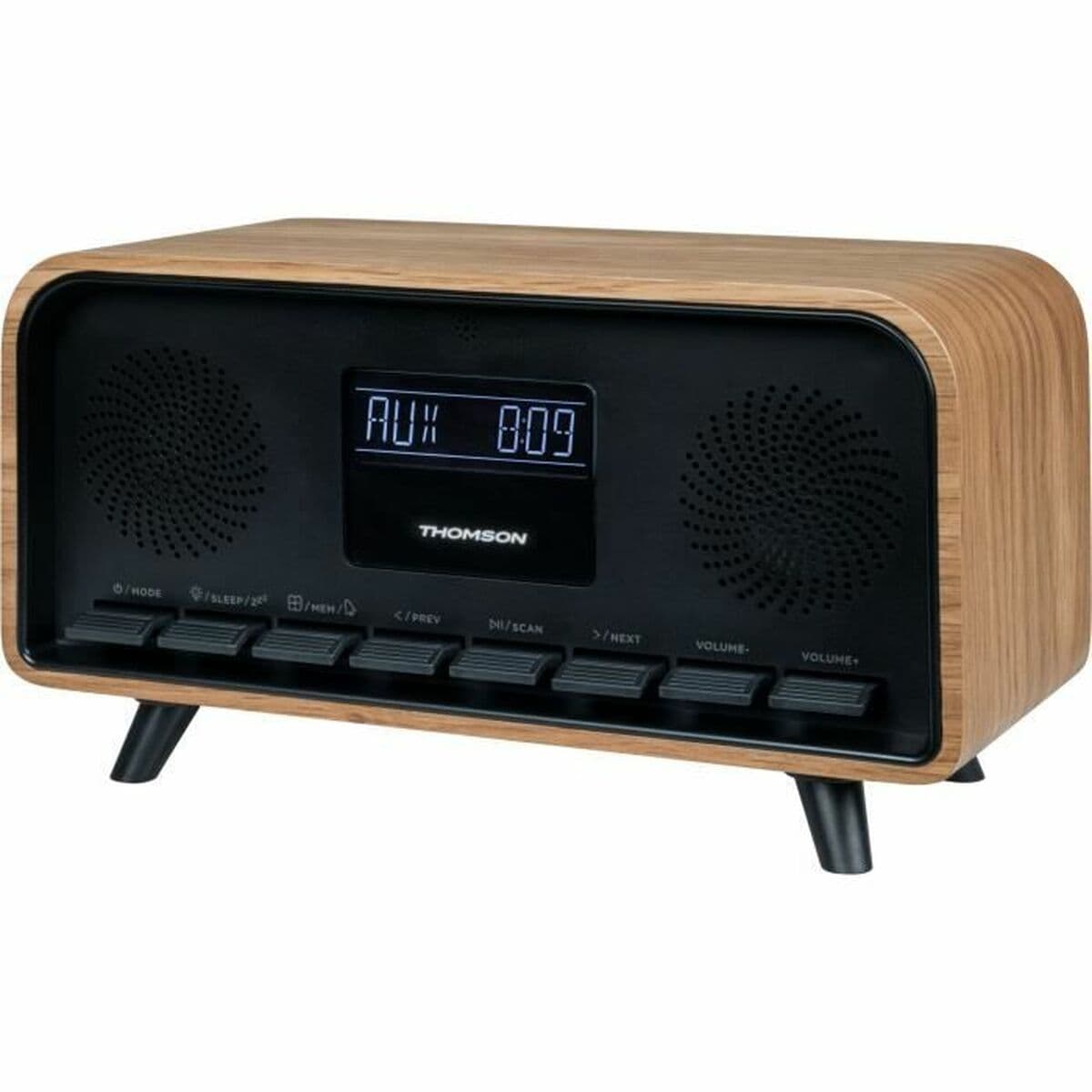 Radio Thomson Vintage Cosy Brązowy noir Vintage