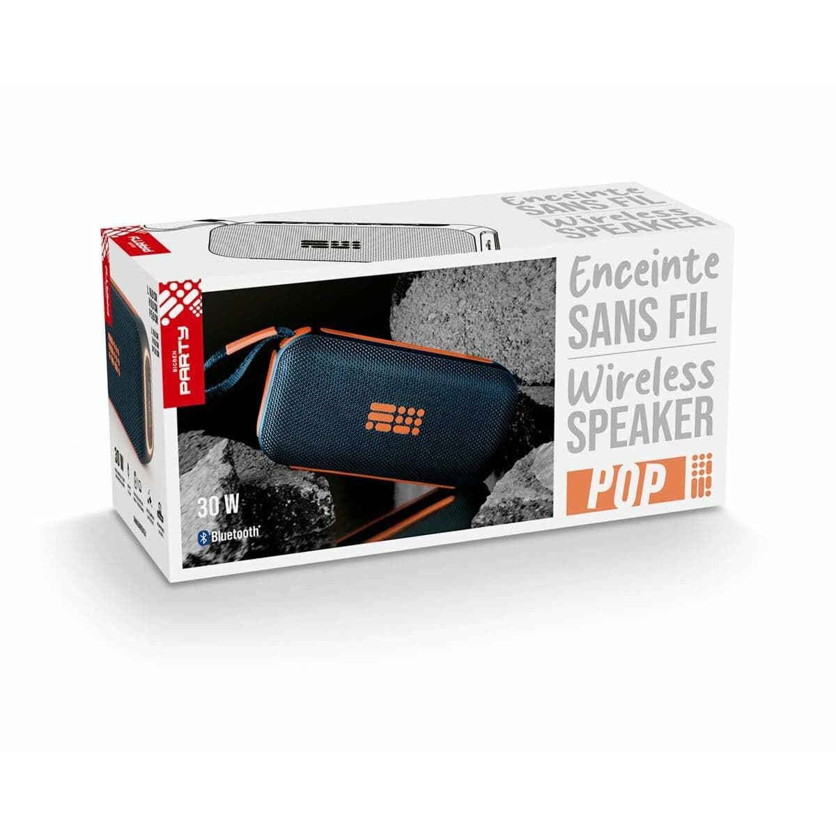 Tragbare Bluetooth-Lautsprecher BigBen Party PARTYBTSP - Image 2