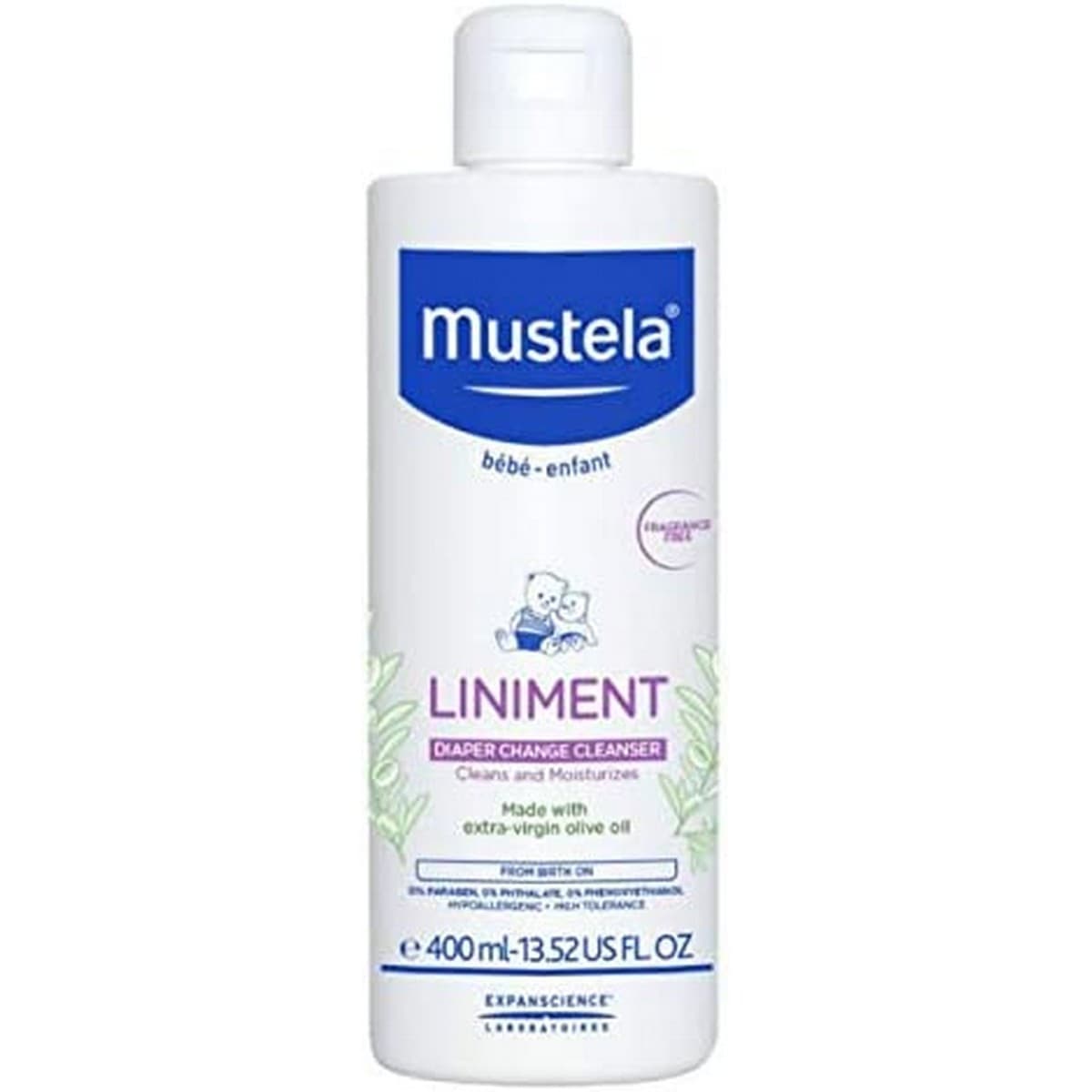 Crema Protectora de Pañal Mustela Niño 400 ml