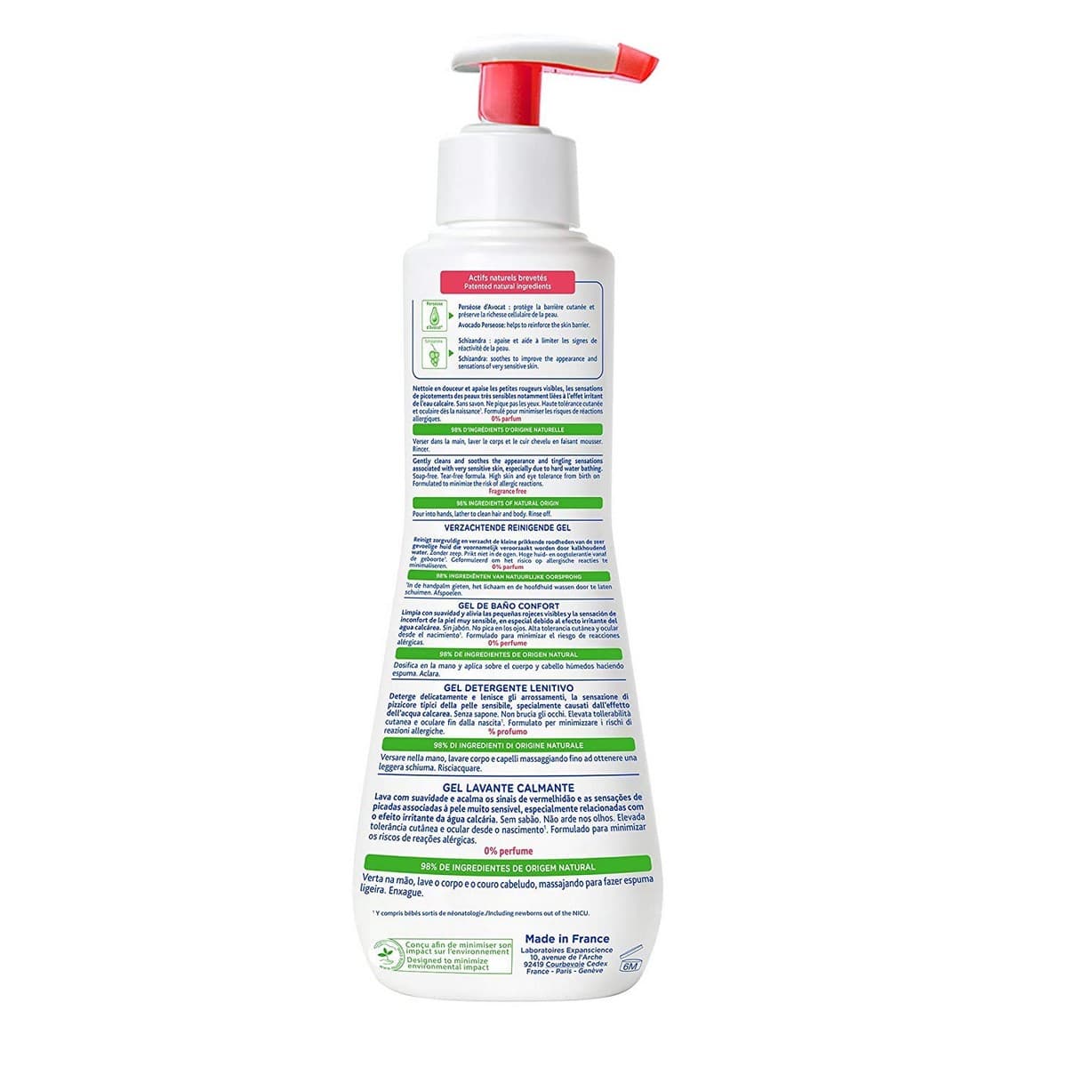 Żel pod Prysznic Mustela Niño 300 ml - Image 3