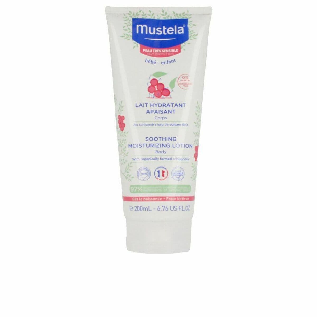 Loción Calmante Mustela 8703645 200 ml Bebé Hidratante