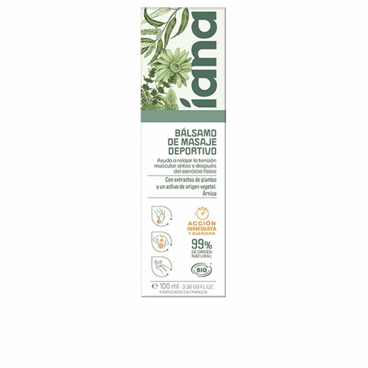 Bálsamo Relajante IANA TRATAMIENTOS TÓPICOS 100 ml