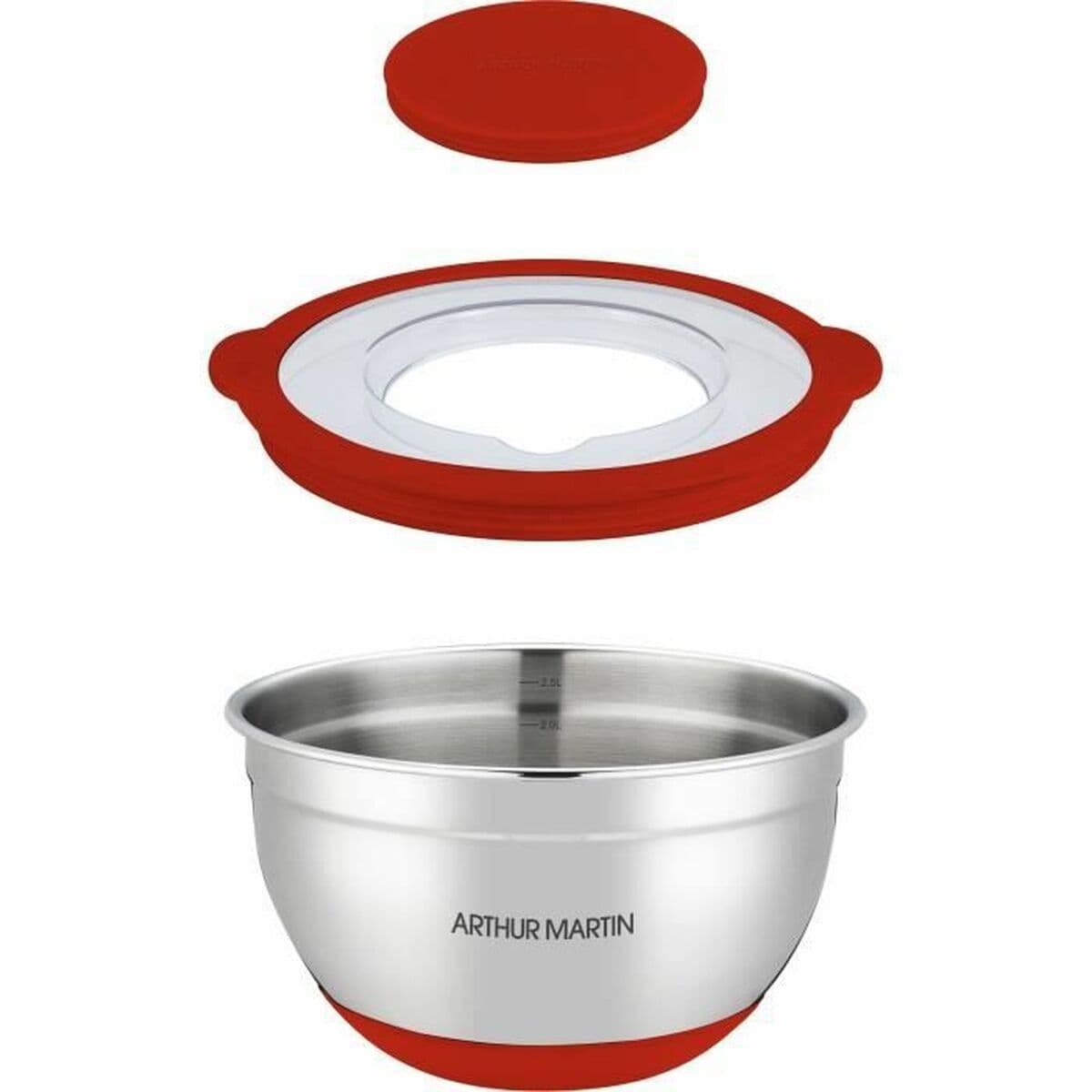 Salotų Dubuo Arthur Martin AM032 3 Dalys - Image 2