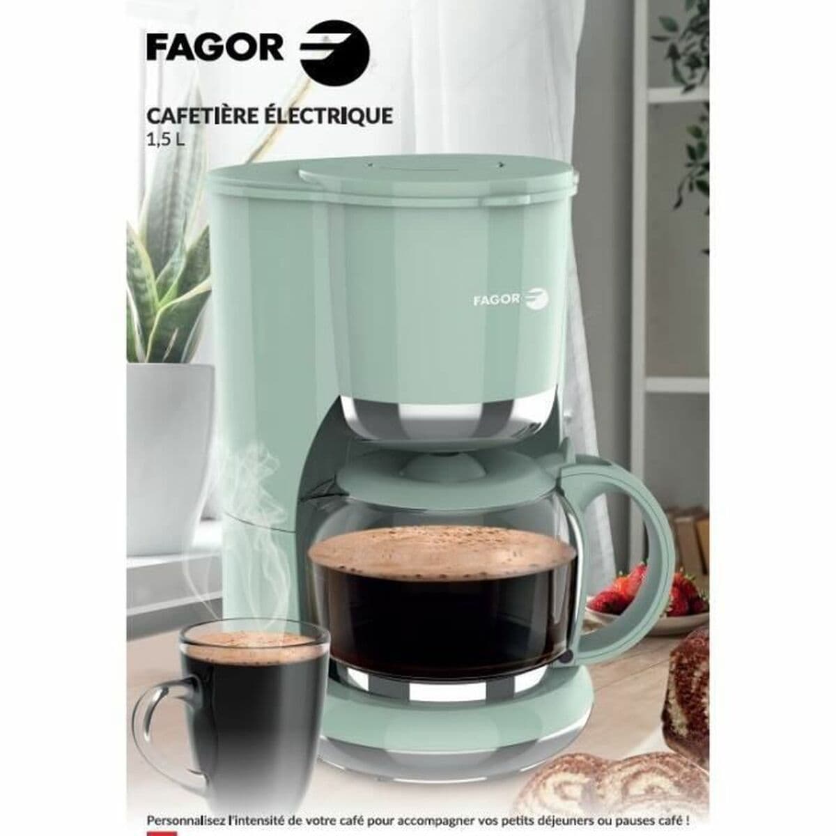 Cafetera de Goteo Fagor FG1560 1,5 L 12 Tazas - Image 2