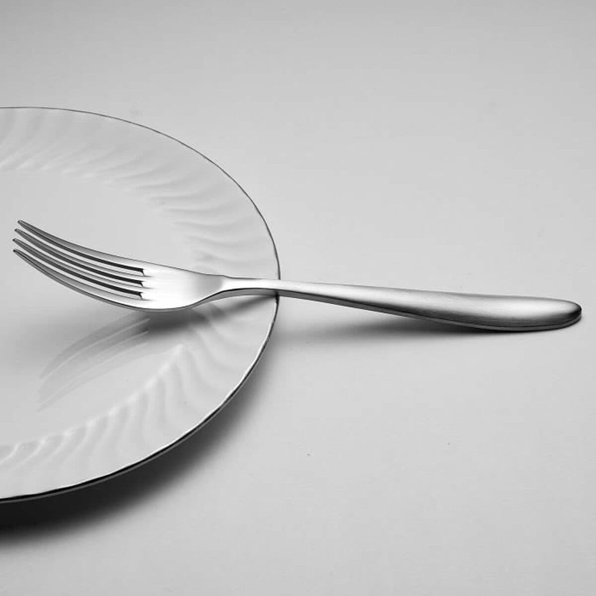 Galda piederumi Arthur Martin AM0211 Pelēks Nerūsējošais tērauds 24 Daudzums - Image 4